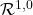 \mathcal{R}^{1,0}